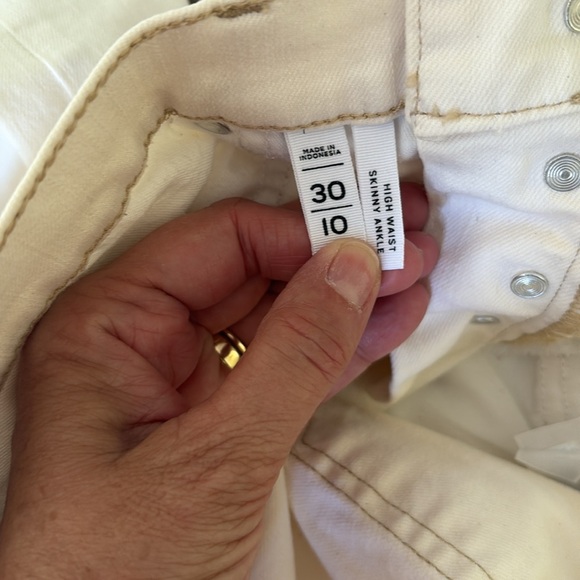 Loft High Waist Skinny Ankle - Picture 4 of 5